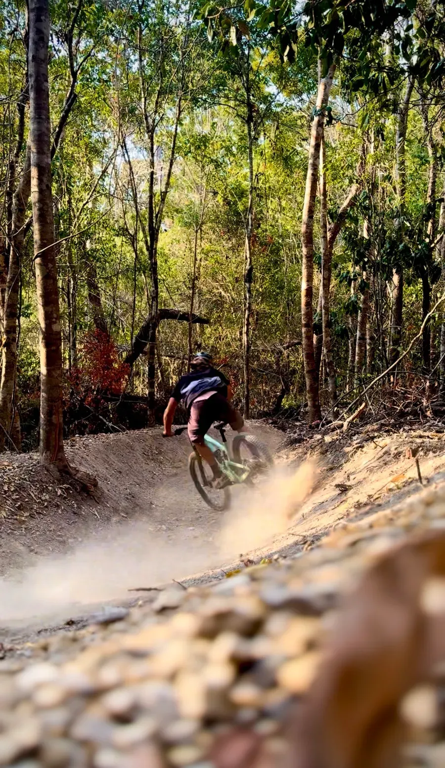 On the trails at Twin Creeks
