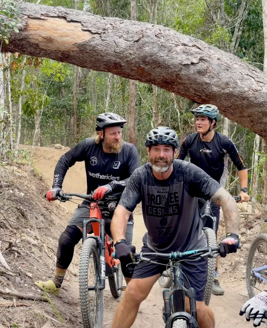 On the trails at Twin Creeks